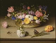 Ambrosius Bosschaert Still Life of Flowers Sweden oil painting artist